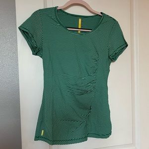 Lole - athletic striped t-shirt
